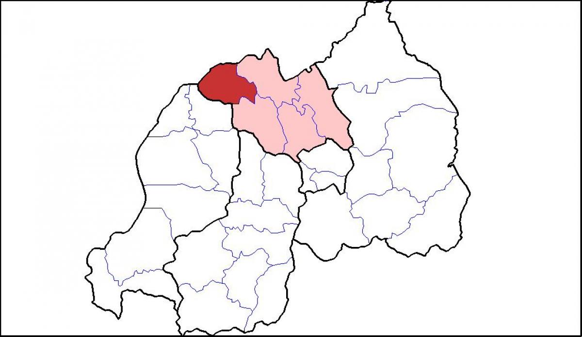 نقشه musanze رواندا